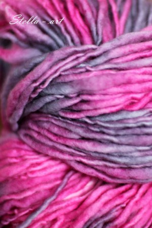 RUŽOVEJŠIA RUŽOVÁ a SIVEJŠIA SIVÁ - SW merino vlna 